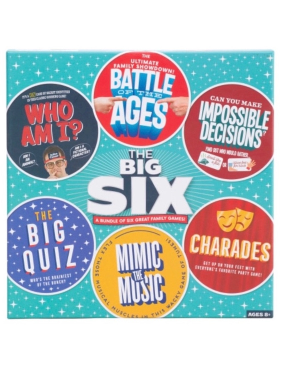 Professor Puzzle The Big Six Game Pack (NWT)